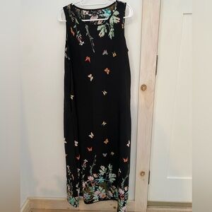 Emery Rose Floral Butterfly Dress Sz. M